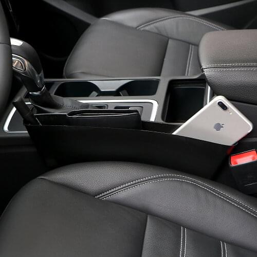 1PCS Auto Car Seat Gap Pocket Catcher Organizer Leak-Proof Storage Box New organizador de asiento trasero EA10572
