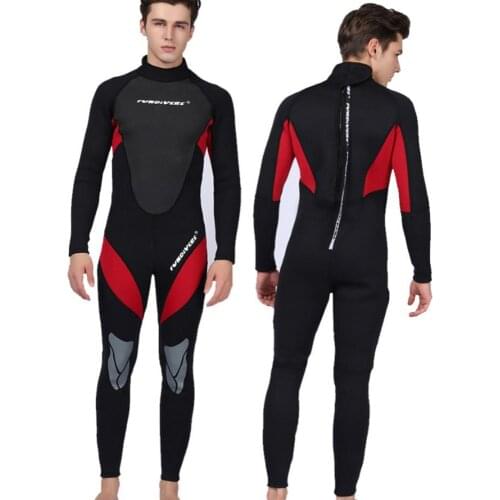Neoprene Men Swimming Dive Jacket Suit 3mm Smooth Skin Scuba Diving Wetsuit Surfing Kayaking Equipment Accessories