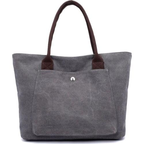 New simple easy matching design canvas women messenger bag fashion girls handbag bag 1337