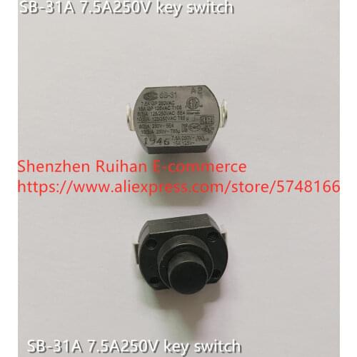 Original new 100% SB-31A 7.5A250V key switch