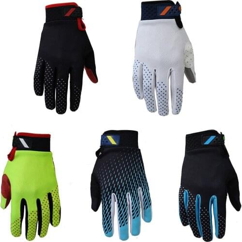 1Pair Full Finger Cycling Gloves Men Sports Anti Slip Breathable Motorcycle Gloves Windproof MTB Road Bike Bicycle Winter Gloves