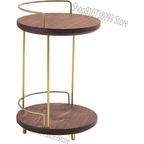 Solid Wood Cosmetic Shelf Toilet Bathroom Toilet Dressing Table Washing Table Tabletop Skin Care Products Storage Rack