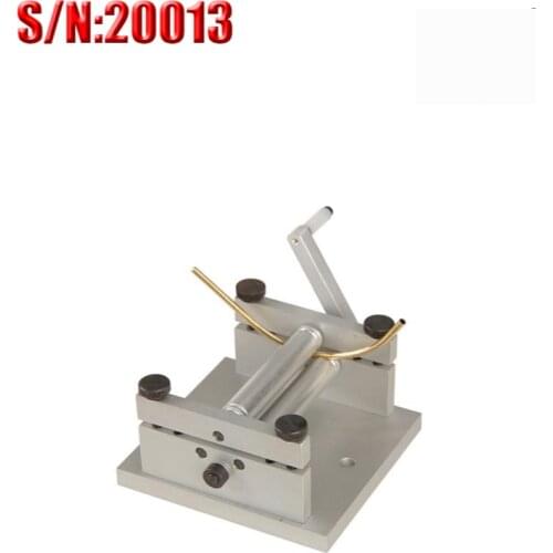 DIY Manual Plate Rolling Machine Soft Metal Sheet Soft Metal Tube Mini Bending Machine S/N: 20013 Y