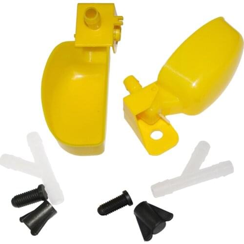 High quality plastic Pigeon Automatic drinking bowl Bird feeding bowl Bird cage accessories Bird water drinking tool 5 sets