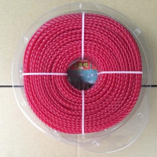 0.12" 1LB 3.0mm 435G Nylon Trimmer Line Rope Roll Cord Wire String Twist for Grass Strimmer Garden brush cutter