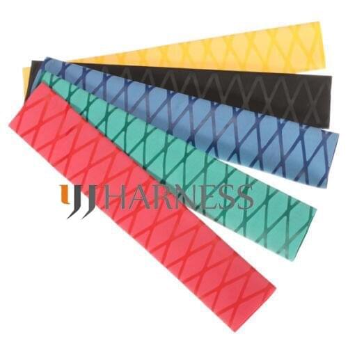 1meter of 35mm Fishing Rod Pole Handle Non Slip GripTextured Heat Shrink Tubing sleeve for fishing rod