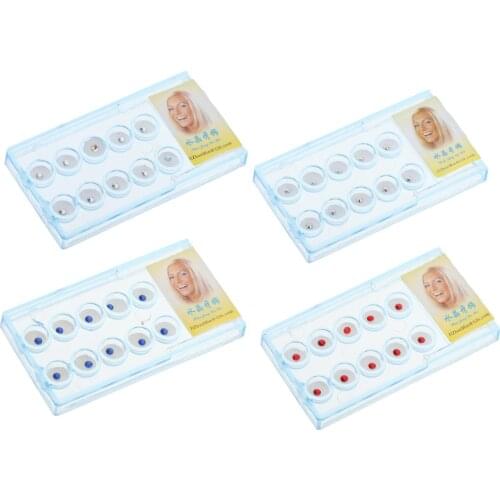 10Pcs Crystal Tooth Stones Tooth Crystal Diamond Bur Teeth Decoration Jewelry Teeth Whitening Product Tooth Ornament Studs