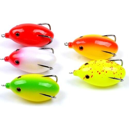 55mm Soft Baits Shad Soft Lure For Fishing Lure Bait Smell Pike Jigging Frog Jig Carp Silicone Artificial Wobblers Fish Tackle