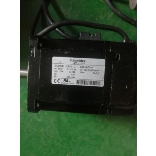 BCH0801012A1C servo motor , used one , 90% appearance new , test goods , free shipping