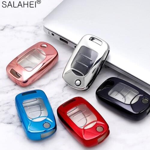 TPU Car Key Case Cover For Baojun BAOJUN 510 310 730 560 630 310W Folded 100 E200 2014 2015 2016 2017 2018 2019 2020 2021