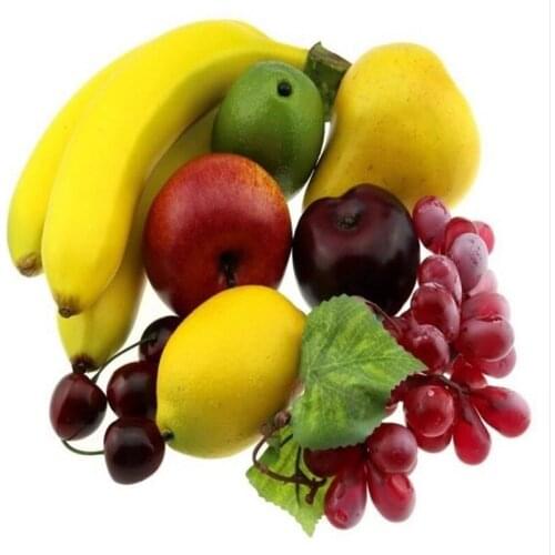 Simulation Fake Fruit and Vegetable Set Fruit Model Package Artificial Fruit 3