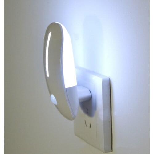 LED Night Light Smart Home Night Lamp Energy-saving Body Motion Sensor Light PIR Motion Sensor Auto On/Off EU Plug