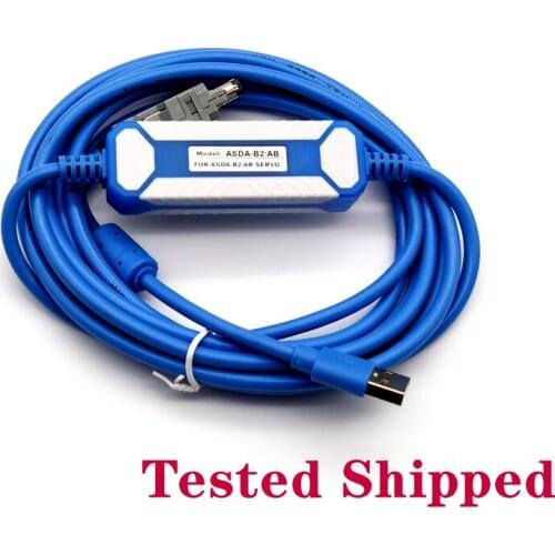 Suitable for Delta ASDA-B2 / AB A2 servo drive CN3 / 4 programming cable data download line