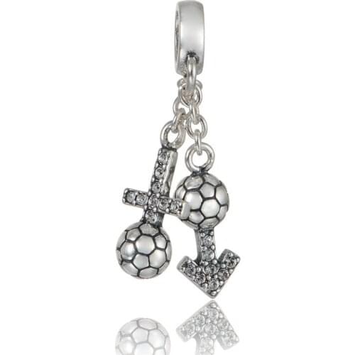 Pendant 925 Sterling Silver Crystal Jewelry Charms Fits European Diy Bracelets & Necklace GW Fashion Jewelry