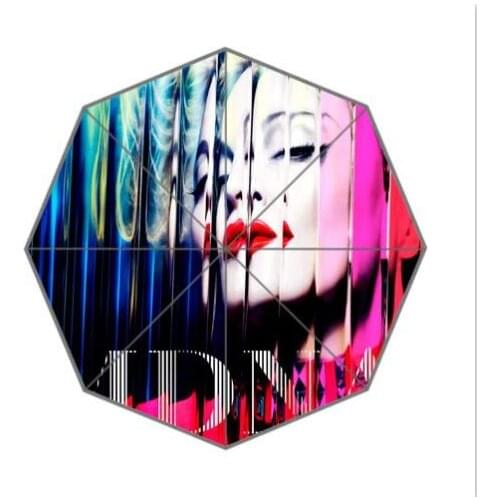 Hot Xmas Gift New Custom Unique Umbrella Madonna Foldable Umbrella