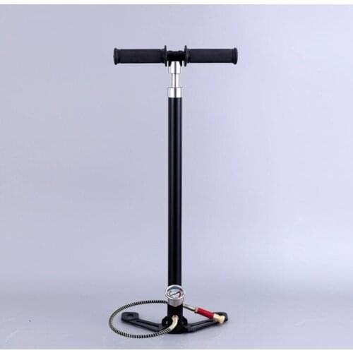 Four Stage High Pressure PCP Pump 4 Stage Hand Operated Air Pump 30mpa 4500psi HPA Tank Hunting Car Bicycle Air Refilling