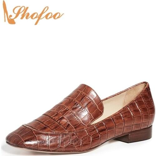 Обувь на низком каблуке Shofoo China At AliExpress