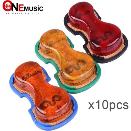 10pcs wholesale Yeanling Good Quality Violin Viola Cello Rosin Violin Shape with Plasic Box Blue/Green/Black