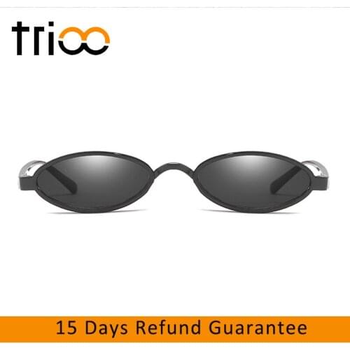 Trioo Women's Sunglasses Transparent Glasses