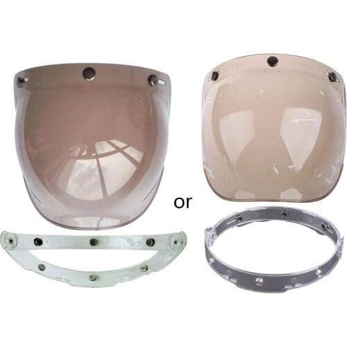 Uni-sex Multi color Top quality Motorcycle Windshield for Vintage Helmet for Style Helmet Jet Style Helmet