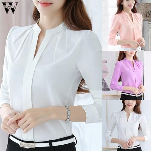 Womail Womens White Shirts