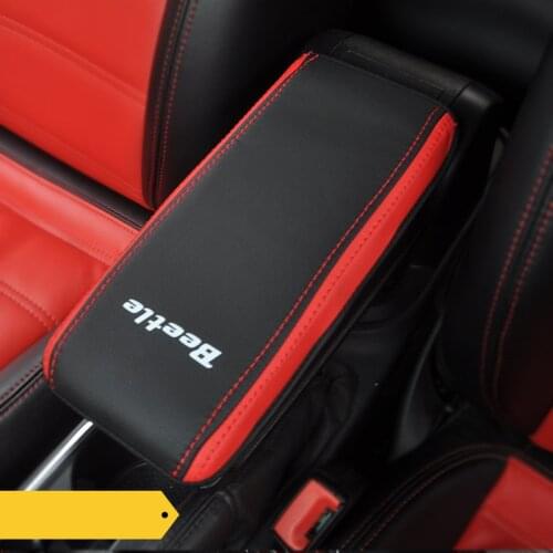 1x Car Interior Center Armrest Cover Decoration For VW Beetle 2013 2014 2015 2016 2017 2018