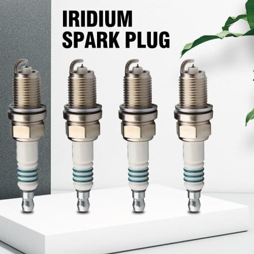 4 PCS IK16 5303 Car Candle IRIDIUM POWER Spark Plug Glow Plug for Toyota Nissan Honda Hyundai Kia Mercedes-Benz IK16-5303