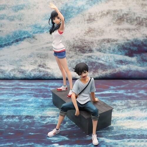 14cm-17cm Comix Wave Film Morishima Hodaka Amano Hina action figure toys Christmas gift with box