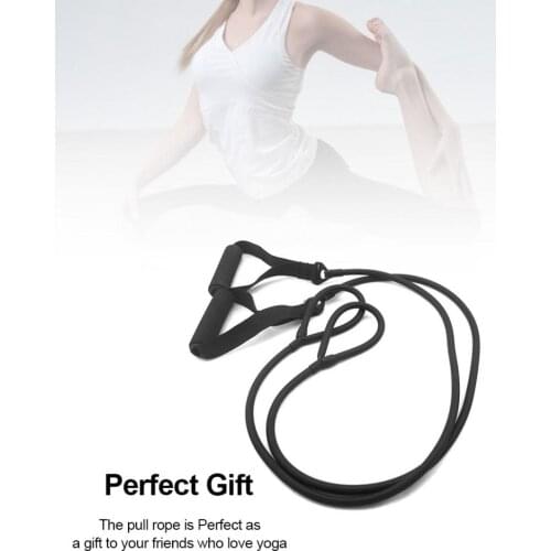 Fitness Pull Strap Belt Yoga Polyester Elastic Stretching Training Band Pilates Gymnastics Resistance Band For Body Building