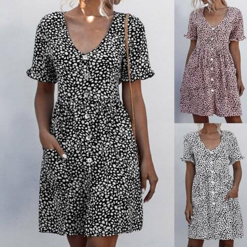 Летние платья в горошек JAYCOSIN China At AliExpress