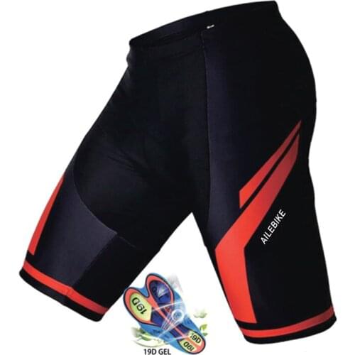 2021 Unisex Team Edition Cycling Shorts AILEBIKE 19D Anti Slip Padded Gel Cycling MTB Bike Shorts Mountain Bicycle cycling Pants