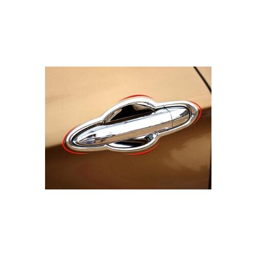 Higher star ABS chrome 8pcs car door handle cover+ 4pcs door handle bowl for Hyundai Sonata YF 2011-2014 or 2015-2017