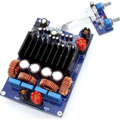 KYYSLB 600W DC40-48V TAS5630 subwoofer amplifier board Original TAS5630 OPA1632DR TL072 audio Class D digital amplifier board