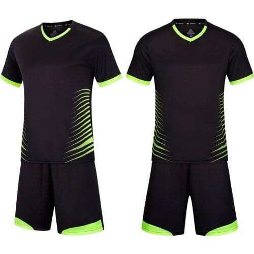 Men Kids Soccer Set Jersey Sport Kit Clothing Uniforms Football Jerseys Shirt Tracksuits Quick Dry Personalise Custom Printing