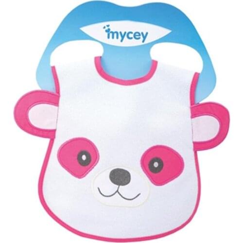 Mycey Animal Shaped Bib Pinkbear