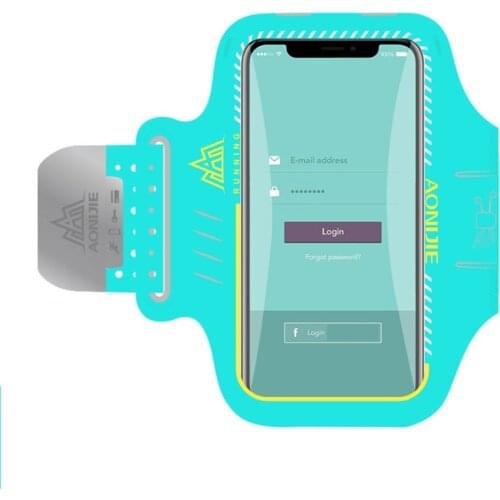 Arm sleeve neoprene sport running bike cycling Gim armband for LG Q9 One (2019)