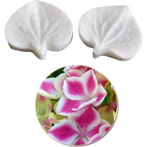 NEW Hydrangea Veiner Silicone Mold Fondant Mould Cake Decorating Tools Chocolate Mold,Sugarcraft,Kitchen Gadgets M457