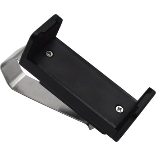 New-2 Pcs Car Key Garage Door Key Remoter Clamp Bracket Car Sun Visor Clip Holder Auto Fastener Clip Bracket Car Accessories Bla