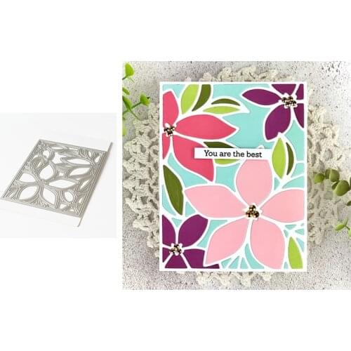 Ornate Floral Die Flower Frame Metal Cutting Dies Scrapbooking Album Paper DIY Cards Crafts Embossing Dies New 2020