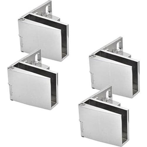 Hot 4 Pack Glass Door Hinges Glass Cabinet Door Hinge Glass Wine Cabinet Hinge Glass Display Hinge