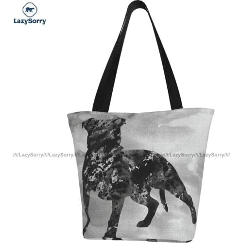 Pit Bull Shopping Bag Office Woman Handbag Gifts Aesthetic Cloth Bags