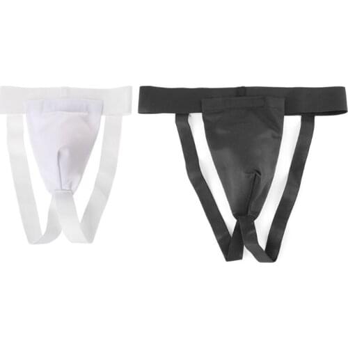 U7EF Groin Guard Protective Safety Cup Martial Arts Kick Boxing Crotch Protector Jockstrap Support Sport Training Protector