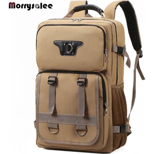 Backpack Waterproof Canvas Women Men Camera Bags Wear Resistant High Capacity Backpack Business Bag 2020 New Fashion