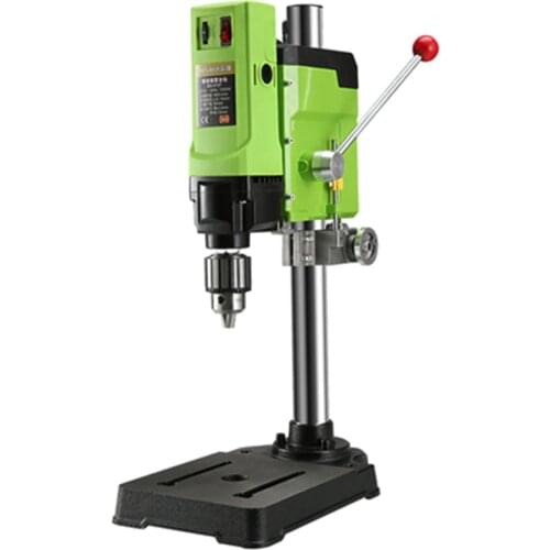 Mini Strong Precision Bench Drill Miniature High Speed 16mm Home Small Bench Drill Drill Iron Angle Steel Woodworking Hinge Tool