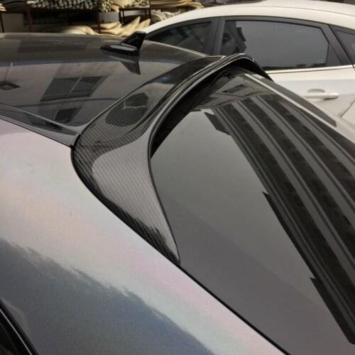 W205 Carbon Fiber Rear Window Roof spoiler for Mercedes-Benz C-class W205 C200 C250 C180 Sedan 4-Door 2015 2016 2017 2018