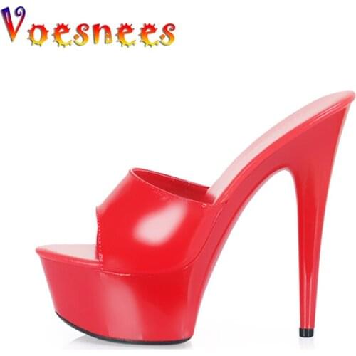 Sandals Woman Summer Europe Female Sexy Ultra-high Heels 13-15 cm Banquet Bride Wedding Shoes Large Code Sizes 35-42