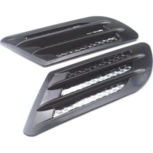 2 Universal car simulation decorative air intake covers for Mitsubishi ASX/Outlander/Lancer Evolution/Pajero/Eclipse/Grandis