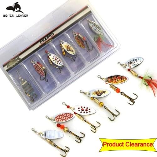 6pcs Trout Spoon Baits Fishing Lures Wobbler Spoon Fishing Bass Lure Spinner Bait For Pike Fishing Pesca Crankbaits