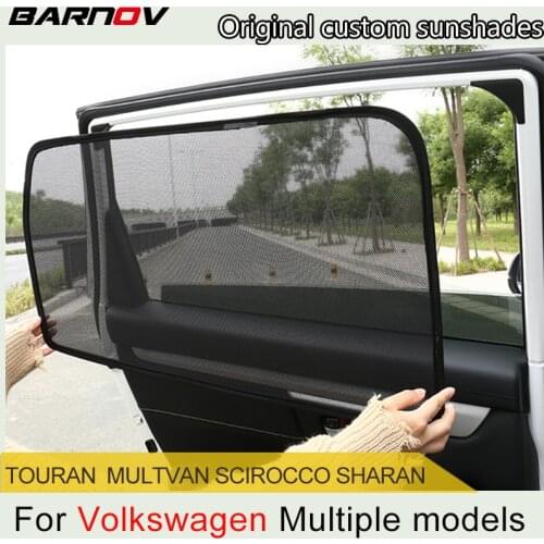 Car Special Magnetic Curtain Window SunShades Mesh Shade Blind Original Custom For Volkswagen Touran Sharan Multvan Scirocco