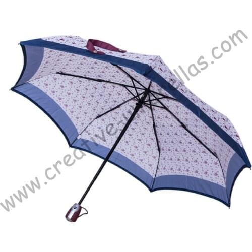Free shipping (3pcs/lot)Fully automaticaly 210T Pongee Stars Printed umbrellas,steel shaft Spain parasol,fiberglass U-groove